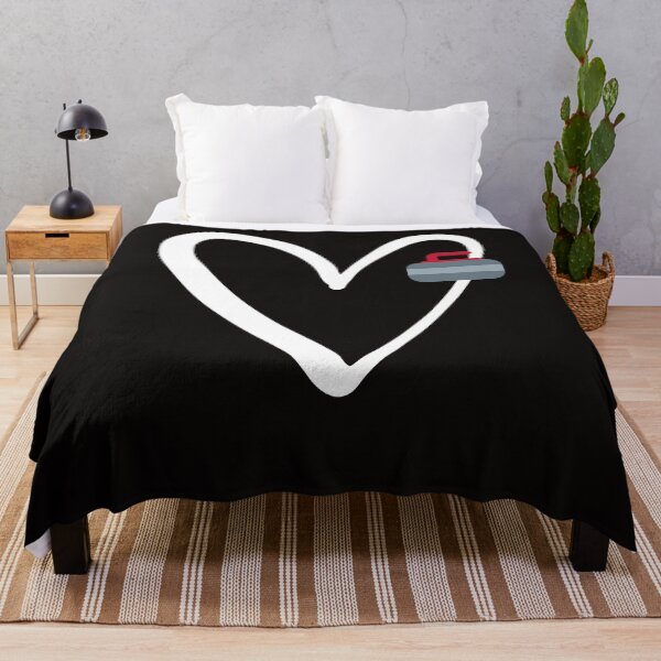 Item preview, Funny Curling Lover Heart Sport Curling Team Player Coach designed and sold by Sarah38.
