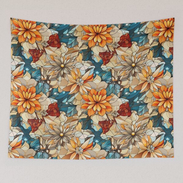 Item preview, Autumn Elegance - Enchanting Seamless Digital Pattern designed and sold by KaleidoKiosk.