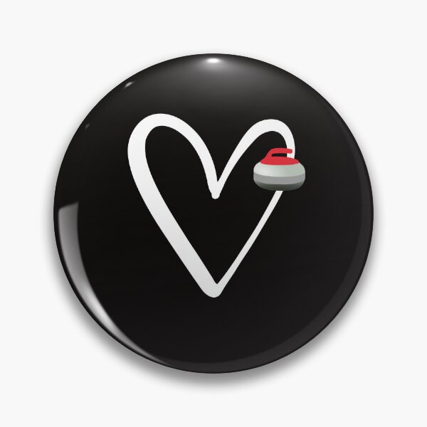Item preview, Curling Team Player Coach Funny Curling Lover Heart Sport designed and sold by Sarah38.