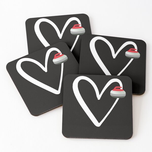 Item preview, Curling Team Player Coach Funny Curling Lover Heart Sport designed and sold by Sarah38.