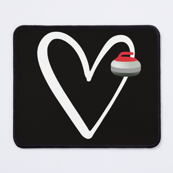 Item preview, Curling Team Player Coach Funny Curling Lover Heart Sport designed and sold by Sarah38.