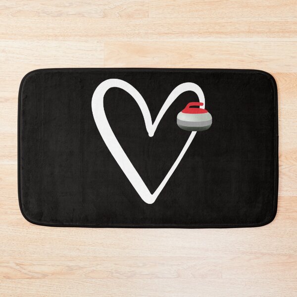Item preview, Curling Team Player Coach Funny Curling Lover Heart Sport designed and sold by Sarah38.