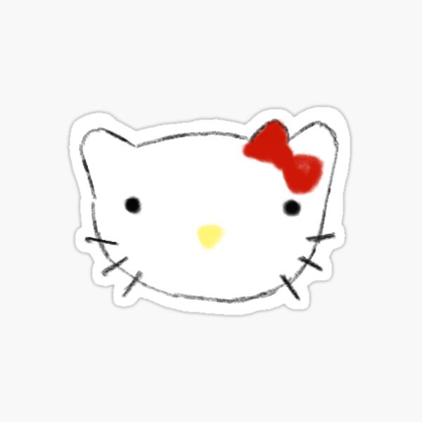 Hello Kitty Stickers for Sale