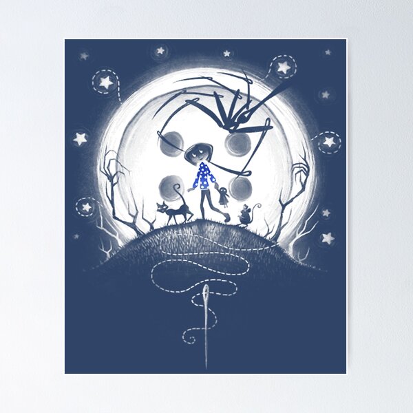 Poster/Print • Coraline e o Mundo Secreto • Anime fanart