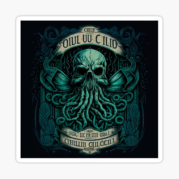 cthulhu Sticker