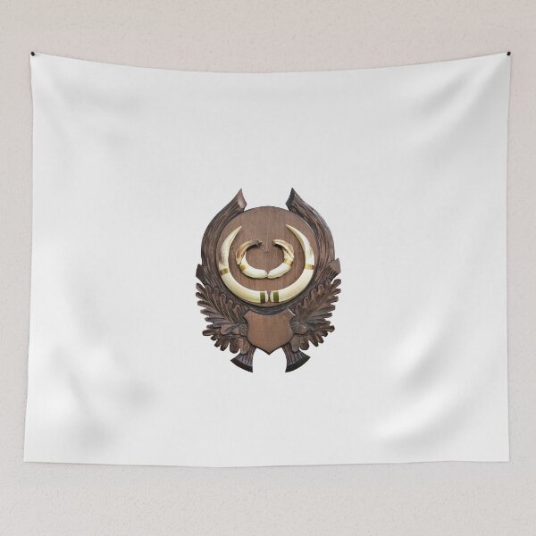 Item preview, wild boar trophy isolated on white  designed and sold by goceris.
