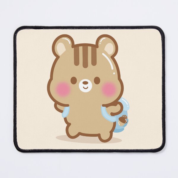 Item preview, Cute Kawaii Chipmunk Happy First Day designed and sold by cutecozynook.