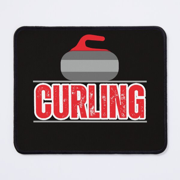Item preview, Vintage Retro Curling Stone Player Coach Funny Curling designed and sold by Sarah38.