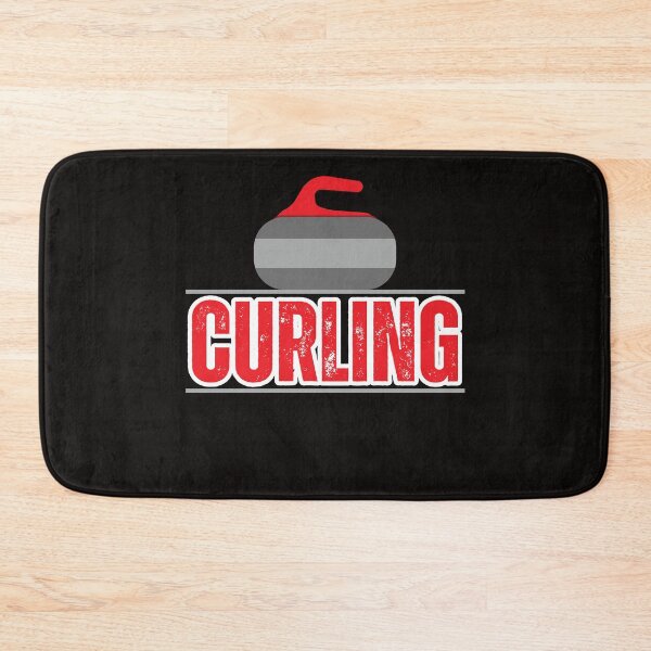 Item preview, Vintage Retro Curling Stone Player Coach Funny Curling designed and sold by Sarah38.