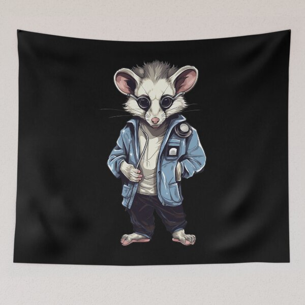 Item preview, Streetwise Opossum Doctor Vibes | Opossum Lovers designed and sold by DarcoDesigns.