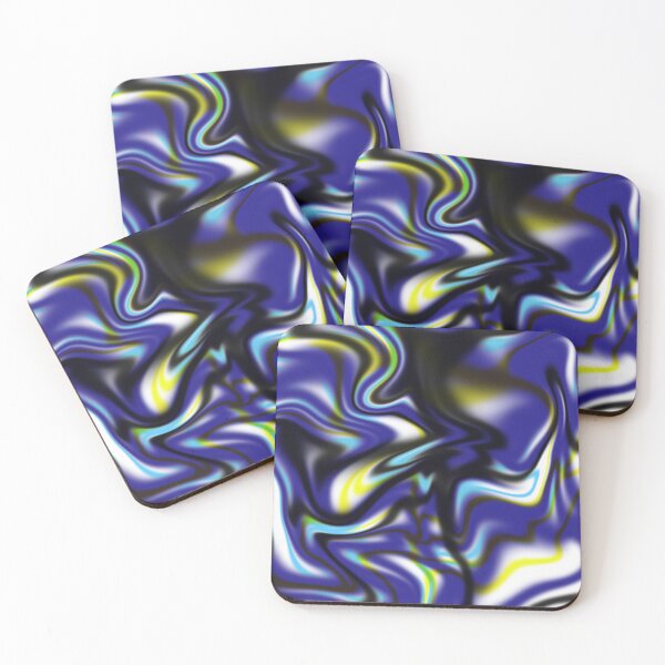 Item preview, Blue Liquid Swirl designed and sold by TondoMeander.
