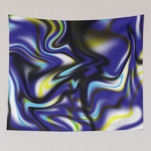 Item preview, Blue Liquid Swirl designed and sold by TondoMeander.