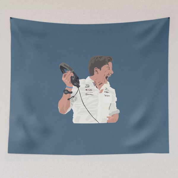 Item preview, Toto Wolff angry at Verstappen as Hamilton crashes into the back Jeddah GP designed and sold by SohamRoughton.