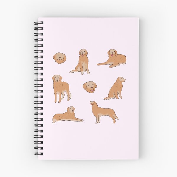 Item preview, Golden Retriever pack illustration  designed and sold by Mayarart.