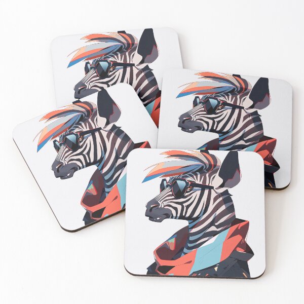 Item preview, Cool Urban Zebra Character designed and sold by sμ (smew).