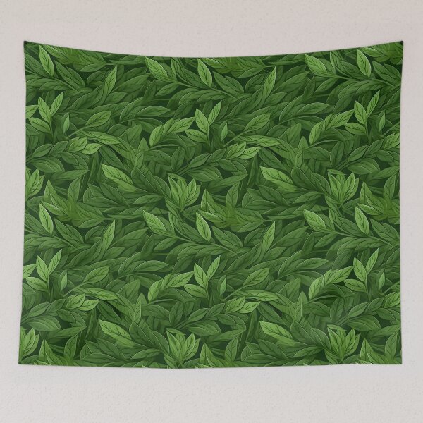 Item preview, Green Leaves Pattern 8 designed and sold by DigitalPatternx.