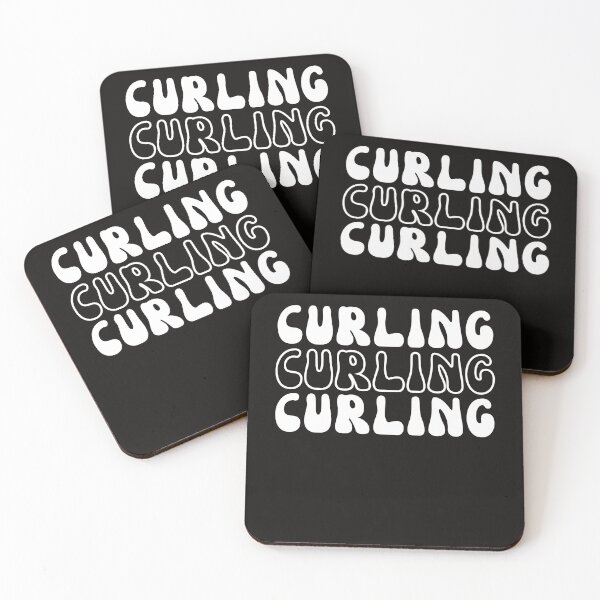 Item preview, Funny Curling Player Groovy Curling Sport Lover designed and sold by Sarah38.