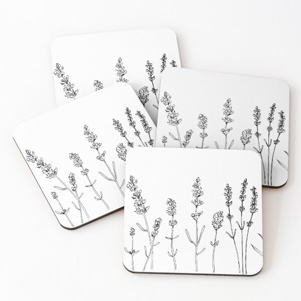 Item preview, Lavender flowers and herbs pattern designed and sold by ItOk-DontBeCry.