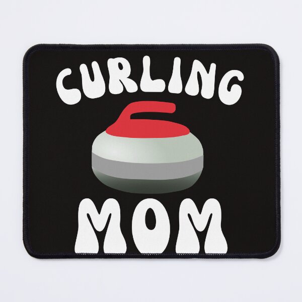 Item preview, Funny Curling Mom Player Groovy Curling Sport Lover Mother Day designed and sold by Sarah38.