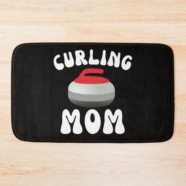 Item preview, Funny Curling Mom Player Groovy Curling Sport Lover Mother Day designed and sold by Sarah38.