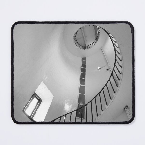 Item preview, Stairs in a light house in monochrome, Mahabalipuram, Tamil Nadu, India, modern art, wall art, print, personalised gifts, custom printed gifts. designed and sold by CameraDesign.
