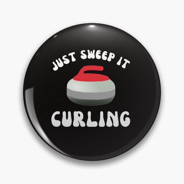 Item preview, Just Sweep It Curling Groovy Funny Curling Player Sport Love T-Shirt designed and sold by Sarah38.