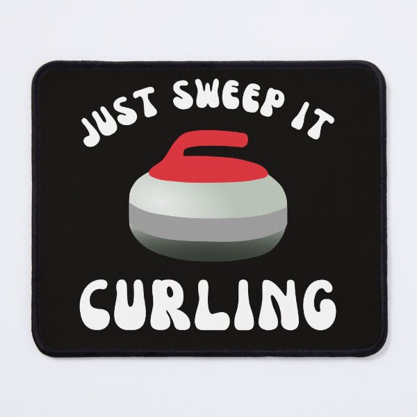 Item preview, Just Sweep It Curling Groovy Funny Curling Player Sport Love T-Shirt designed and sold by Sarah38.