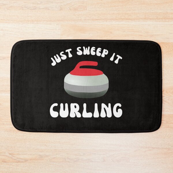 Item preview, Just Sweep It Curling Groovy Funny Curling Player Sport Love T-Shirt designed and sold by Sarah38.