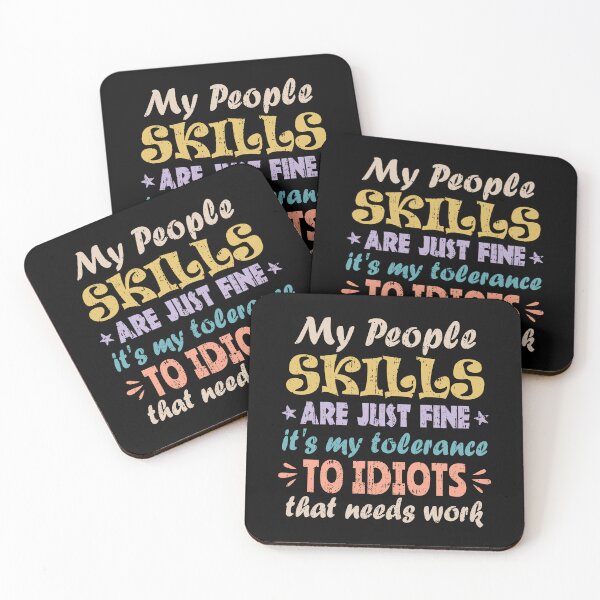Item preview, My People Skills Are Just Fine designed and sold by HandicraftArt.