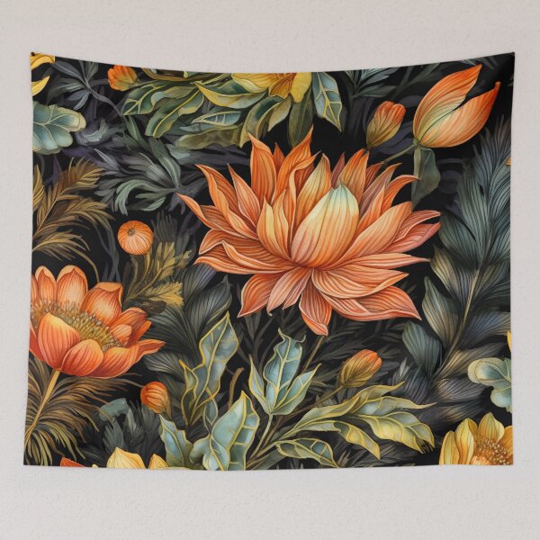 Item preview, Herbal Abstract print 14 designed and sold by Art by Lilia.