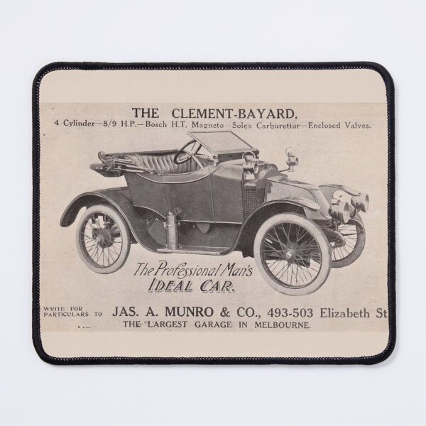 Item preview, Clementine-Bayard Vintage Car Australia designed and sold by TeeGeeTees.