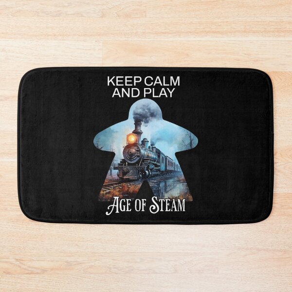 Item preview, Keep Calm and Play Age of Steam Board Game - Board Gamer, Eurogame, Board Gaming designed and sold by Zanda-Nerd-Shop.
