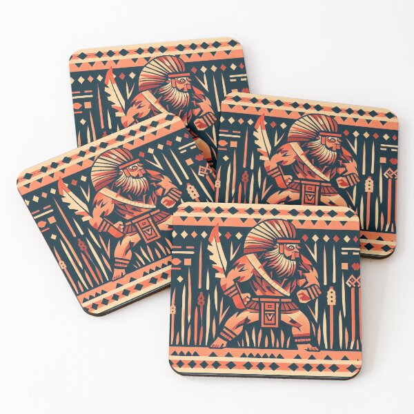Item preview, Caveman Tapestry / Primal Art / Tribal Art designed and sold by BamBamBazaar.