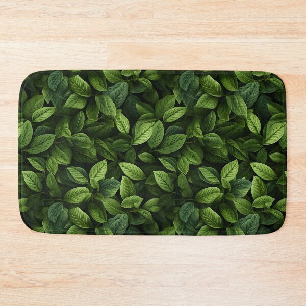 Item preview, Green Leaves Pattern 9 designed and sold by DigitalPatternx.