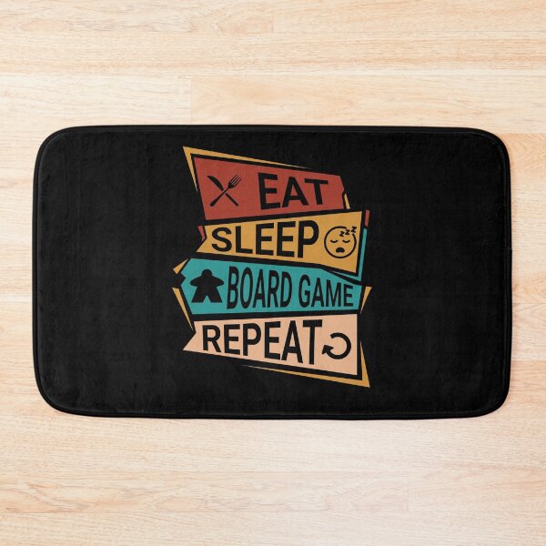 Item preview, Eat, Sleep, Board Game, Repeat - Board Gamer Lifestyle designed and sold by Zanda-Nerd-Shop.