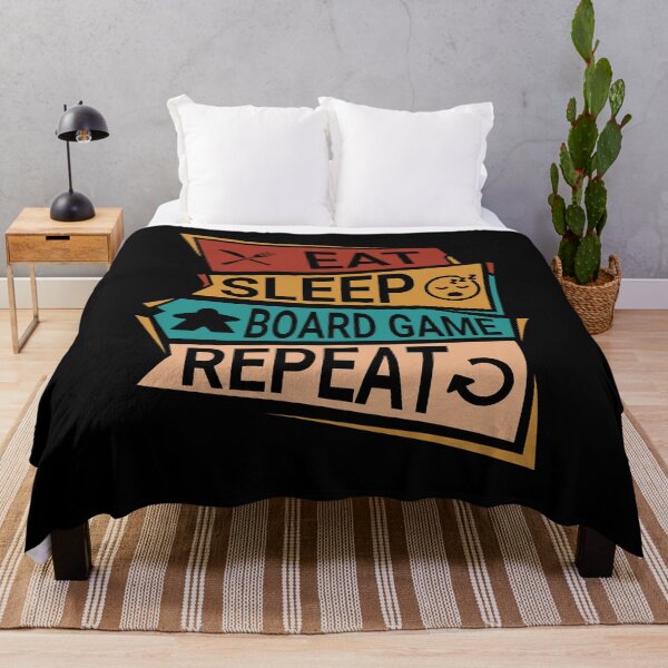 Item preview, Eat, Sleep, Board Game, Repeat - Board Gamer Lifestyle designed and sold by Zanda-Nerd-Shop.