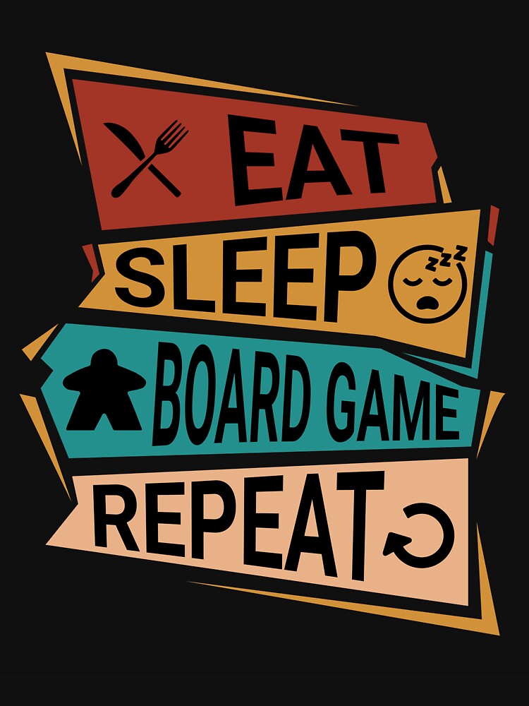 Disover Eat, Sleep, Board Game, Repeat - Board Gamer Lifestyle | Essential T-Shirt