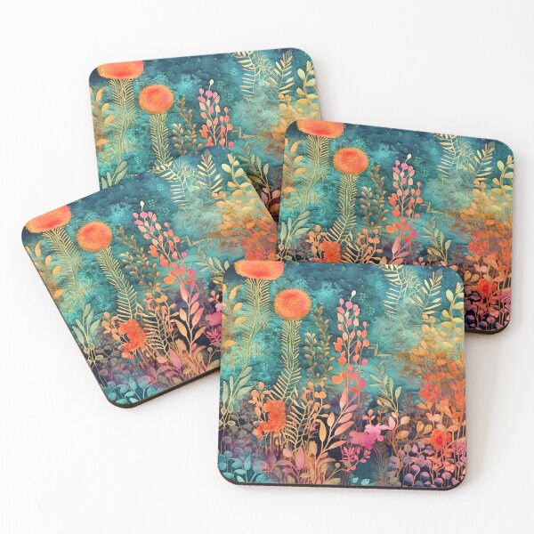 Item preview, Herbal Abstract print 16 designed and sold by Art by Lilia.