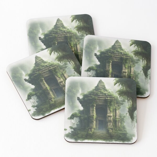 Item preview, Forest Temple designed and sold by Wall-Art-Pro.