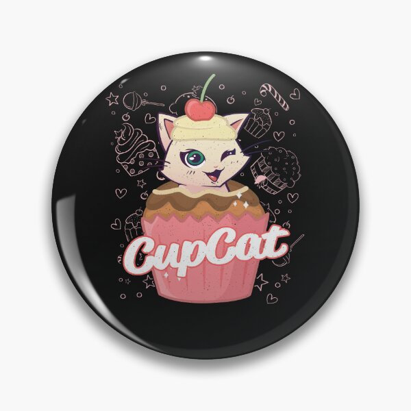 Item preview, CupCat Cute cupcake cat designed and sold by ChrisFeil.