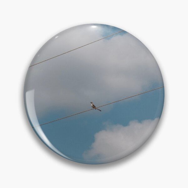 Item preview, Bird on a Wire in Blue Skies 2 designed and sold by okieshotsprints.