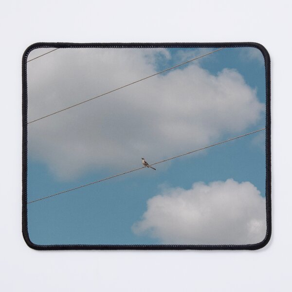 Item preview, Bird on a Wire in Blue Skies 2 designed and sold by okieshotsprints.