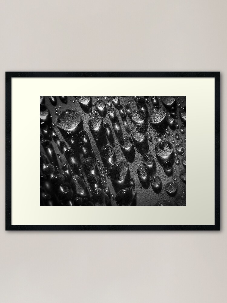 Alternative Ansicht von Agave Morning Teardrops Gerahmter Kunstdruck