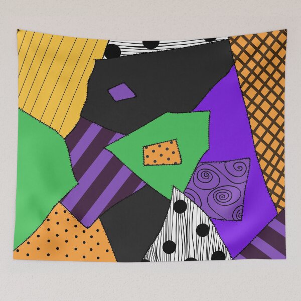 Item preview, Halloween Patchwork 1 designed and sold by JNTremblay.