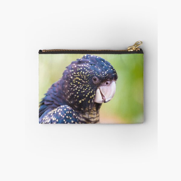 Item preview, Portrait of an Red-tailed Black Cockatoo, Australian native bird designed and sold by Stanciuc.