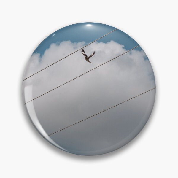 Item preview, Bird on Wire Flying Away designed and sold by okieshotsprints.