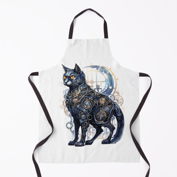 Item preview, Steampunk Cat made of Clockwork Gears designed and sold by SchorlCraft.