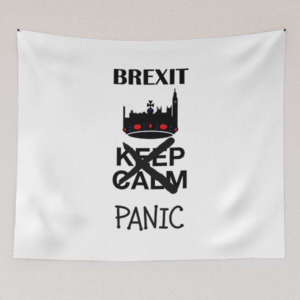 Item preview, BREXIT KEEP CALM PANIC designed and sold by Vanmook.