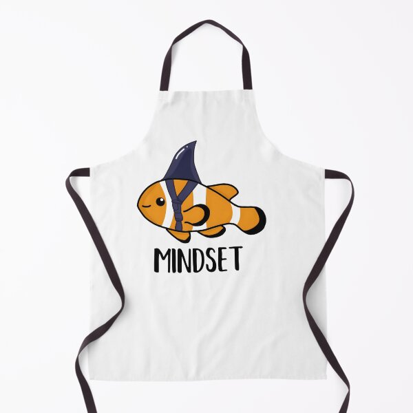 Item preview, Mindset Motivational Quote, Clown fish Shark designed and sold by Logiamerch.