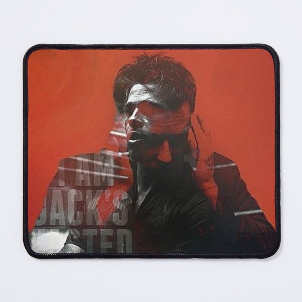 Item preview, Fight Club Tyler Durden Red Background designed and sold by TopThreadTrove.